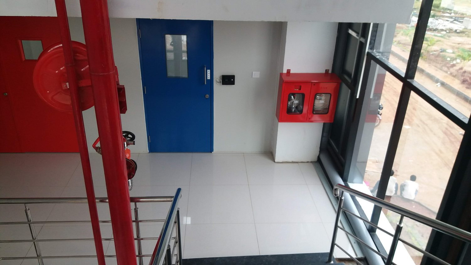 Fire safety installation