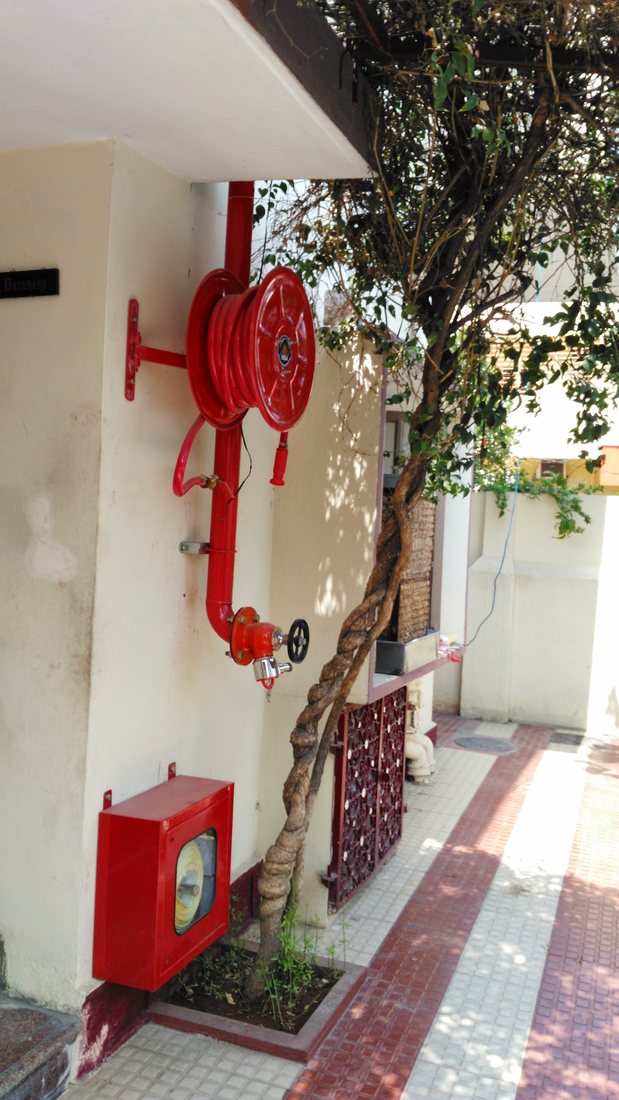Outdoor Hydrant Point at Srishti Fire Safety Systems