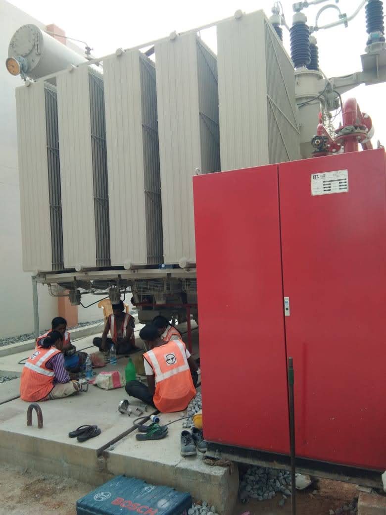 Industrial fire safety project