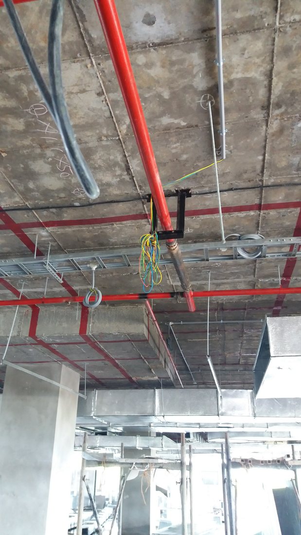 Fire safety installation project